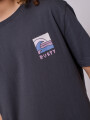 T-SHIRT VERTUNA TEEN RUSTY Gris Oscuro