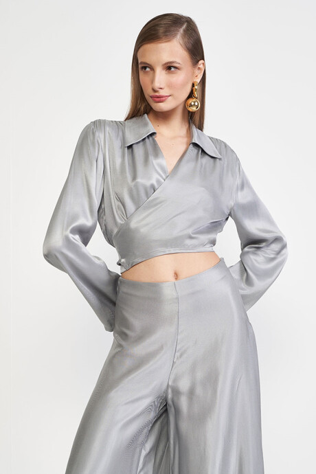 Camisa Paulette Gris