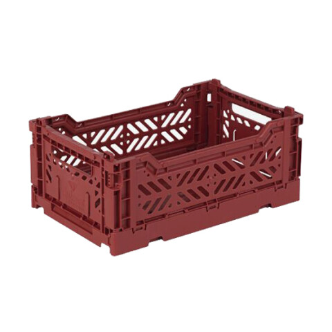 Caja organizadora plegable y apilable Chica Tile Red