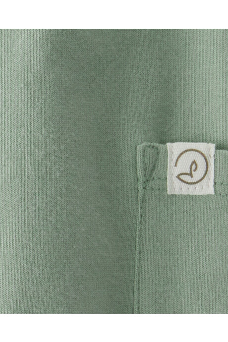 Pack dos pantalones de algodón orgánico, con bolsillos Sin color