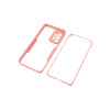 Protector rígido Samsung Galaxy A52 transparente con bordes color rosa Protector Rígido Samsung Galaxy A52 Transparente Con Bordes Color Rosa