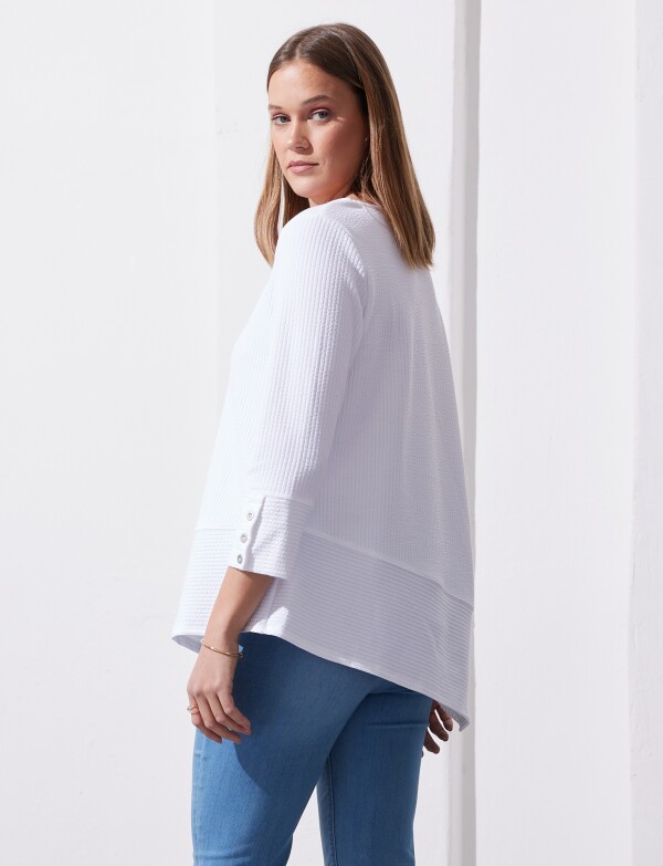 Blusa Tejida BLANCO