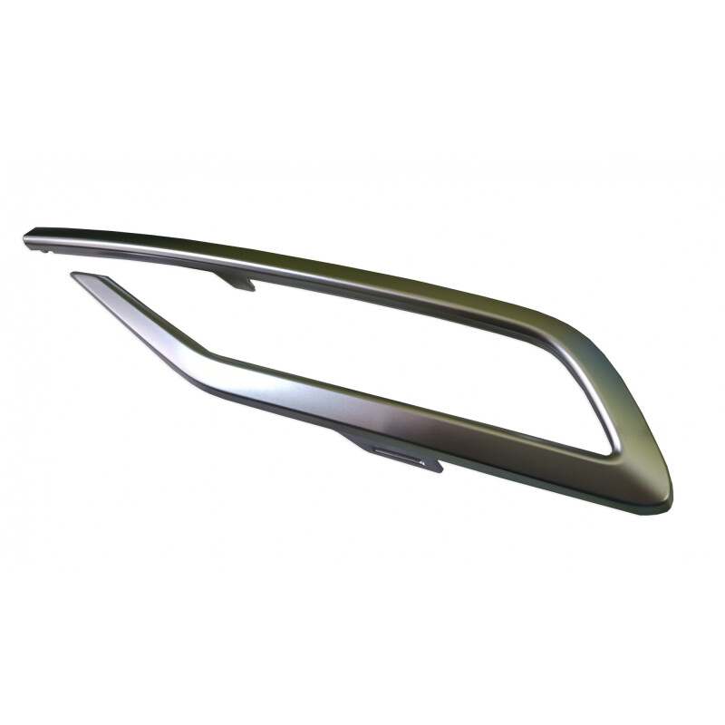 MOLDURA DE PARAGOLPE TRASERA DERECHA NIVUS (CROMADA) Moldura De Paragolpe Trasera Derecha Nivus (cromada)