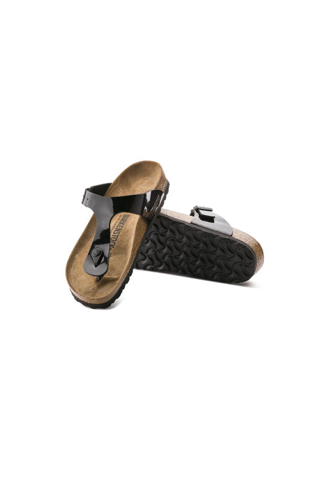 Sandalia Gizeh Birko-flor Patent - Regular Black