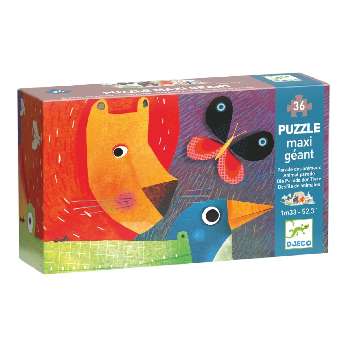 Puzzle Gigante Desfile de Animales Djeco 