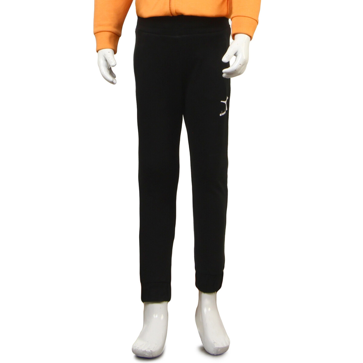 Diadora JU.PANTS CUFF - JR - Negro 