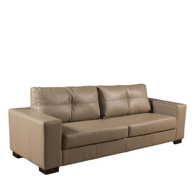 SOFA 100% CUERO - MODELO DOMINI - 4 CUERPOS - AVELLANA OPACO SOFA 100% CUERO - MODELO DOMINI - 4 CUERPOS - AVELLANA OPACO