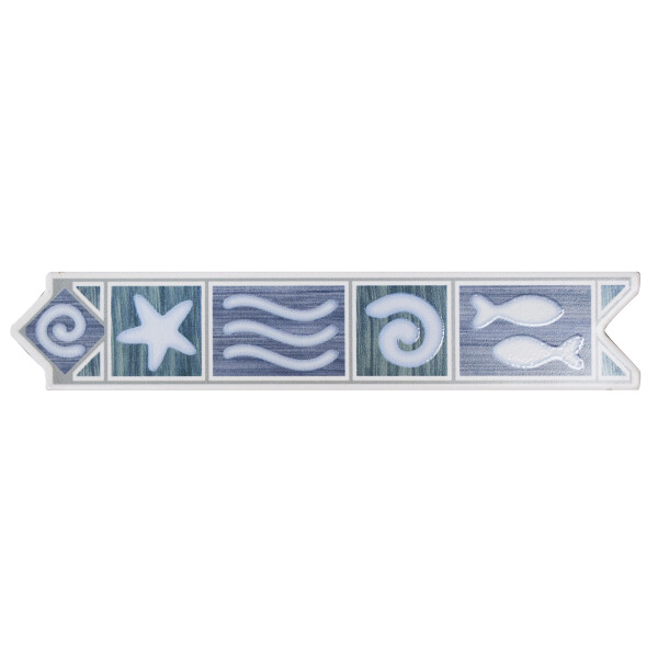 GUARDA DECORATIVA MODELO GLD6183 "A" 5X26 CM Guarda Decorativa Modelo Gld6183 "a" 5x26 Cm