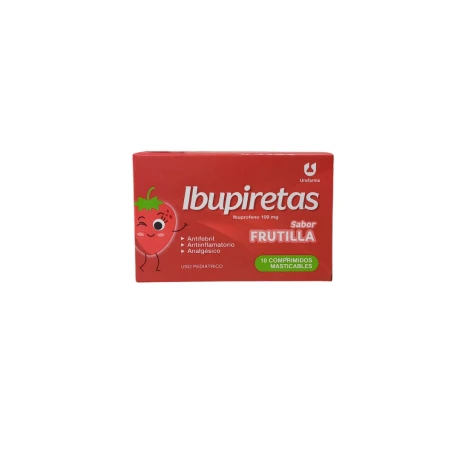 Analgésico Antifebrii Ibupiretas Comprimidos Masticables 001