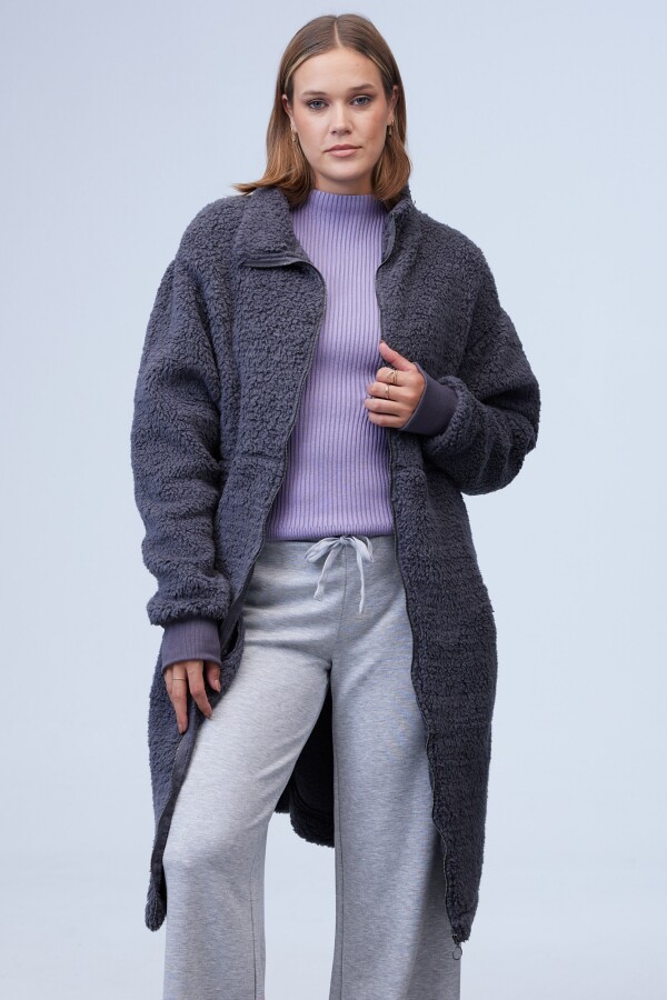 Campera Sherpa GRIS