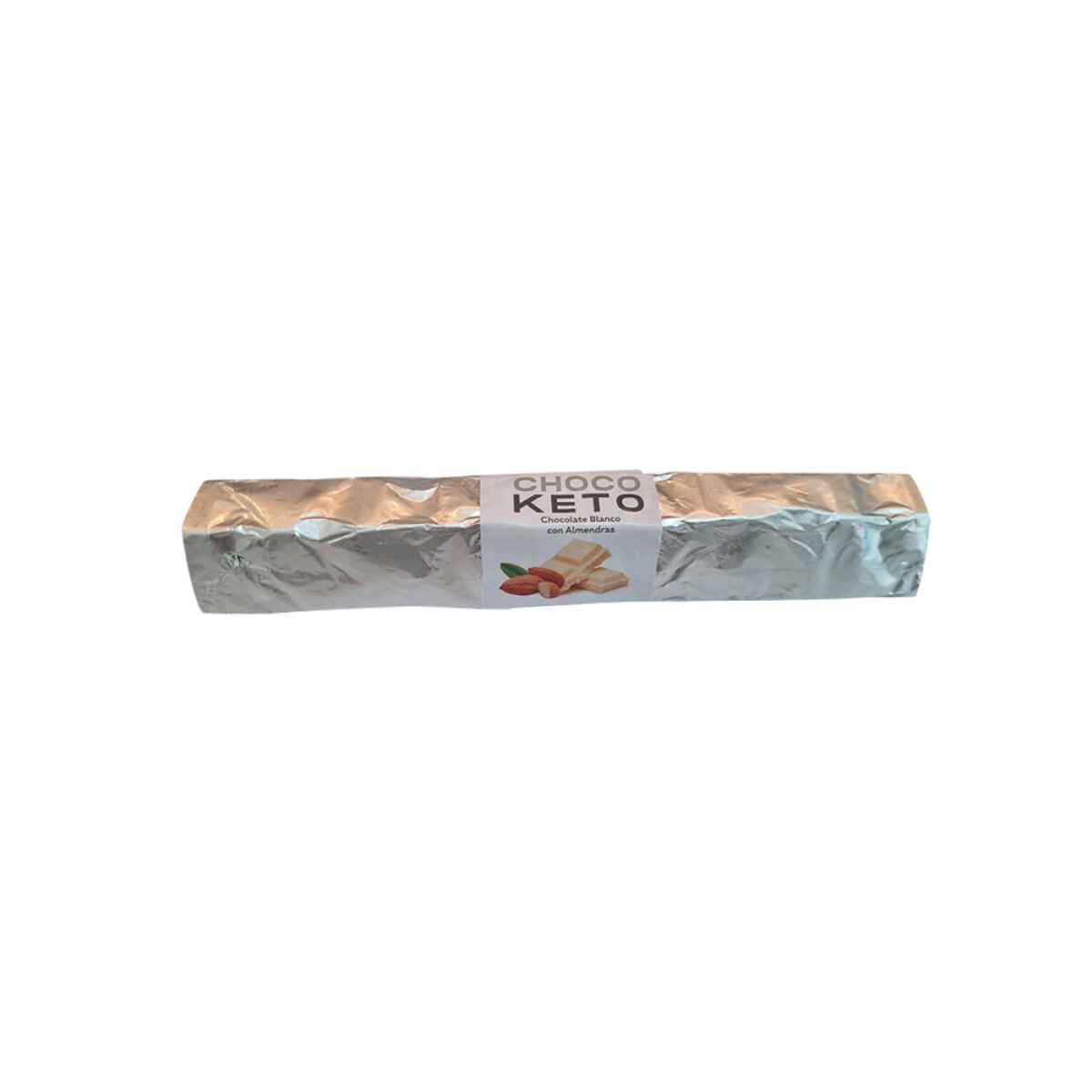 Chocoketo blanco con almendras Betsa Keto 