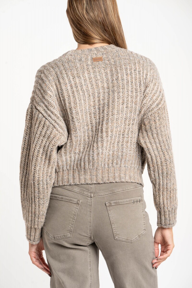 Sweater Gris Melange
