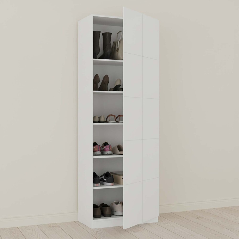 ZAPATERA MDF BLANCO SOUTH