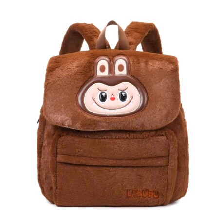 Mochila Labubu LB-2 Felpa MARRON