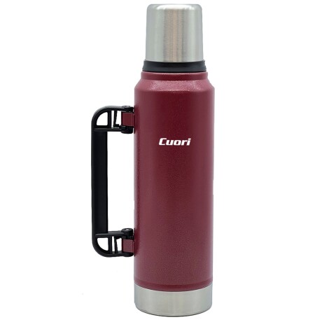 Termo de Acero Inoxidable Cuori Trueno 1.3 Litros Rojo