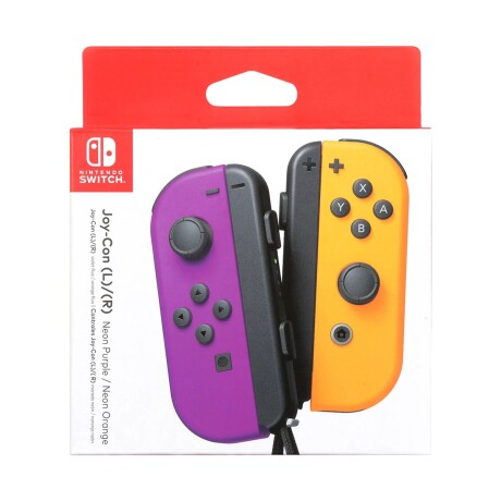 Controles Joystick JOY-CON (L) / (R) para Nintendo Switch Neon purple-orange