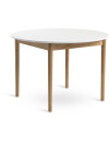 Mesa de comedor MARSTRAND Ø110/110x200 bl Mesa de comedor MARSTRAND Ø110/110x200 bl