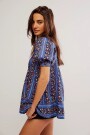 BLOUSA VINTAGE LOVER Azul