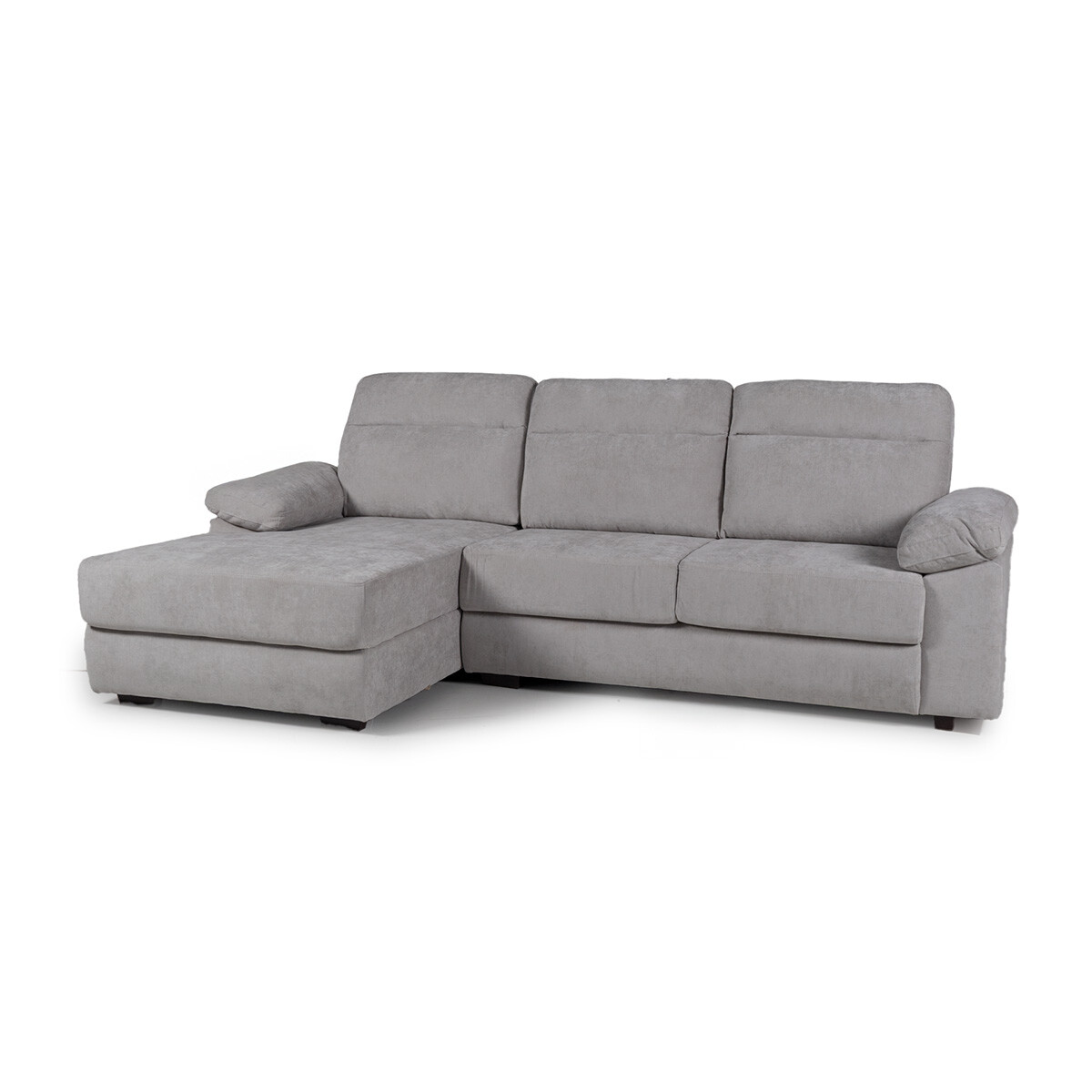 Rinconera Owen - Tela Microfibra - Chaise izquierdo - 12073 (Greige) 