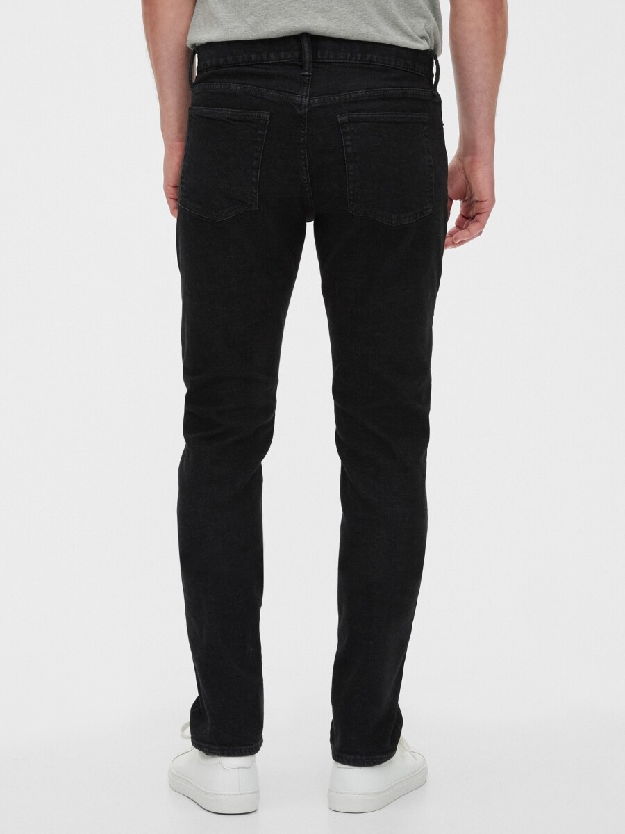V-SLIM TAPER WASHED BLACK - WASHED BLACK 