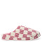 Pantuflas de Mujer Miss Carol con Damero Rosado