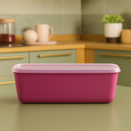 Pote rectangular 3lts MAGENTA