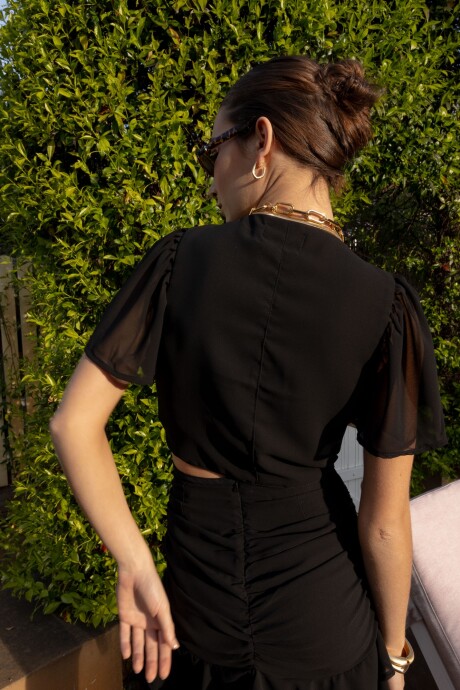 Falda Fresia Negro