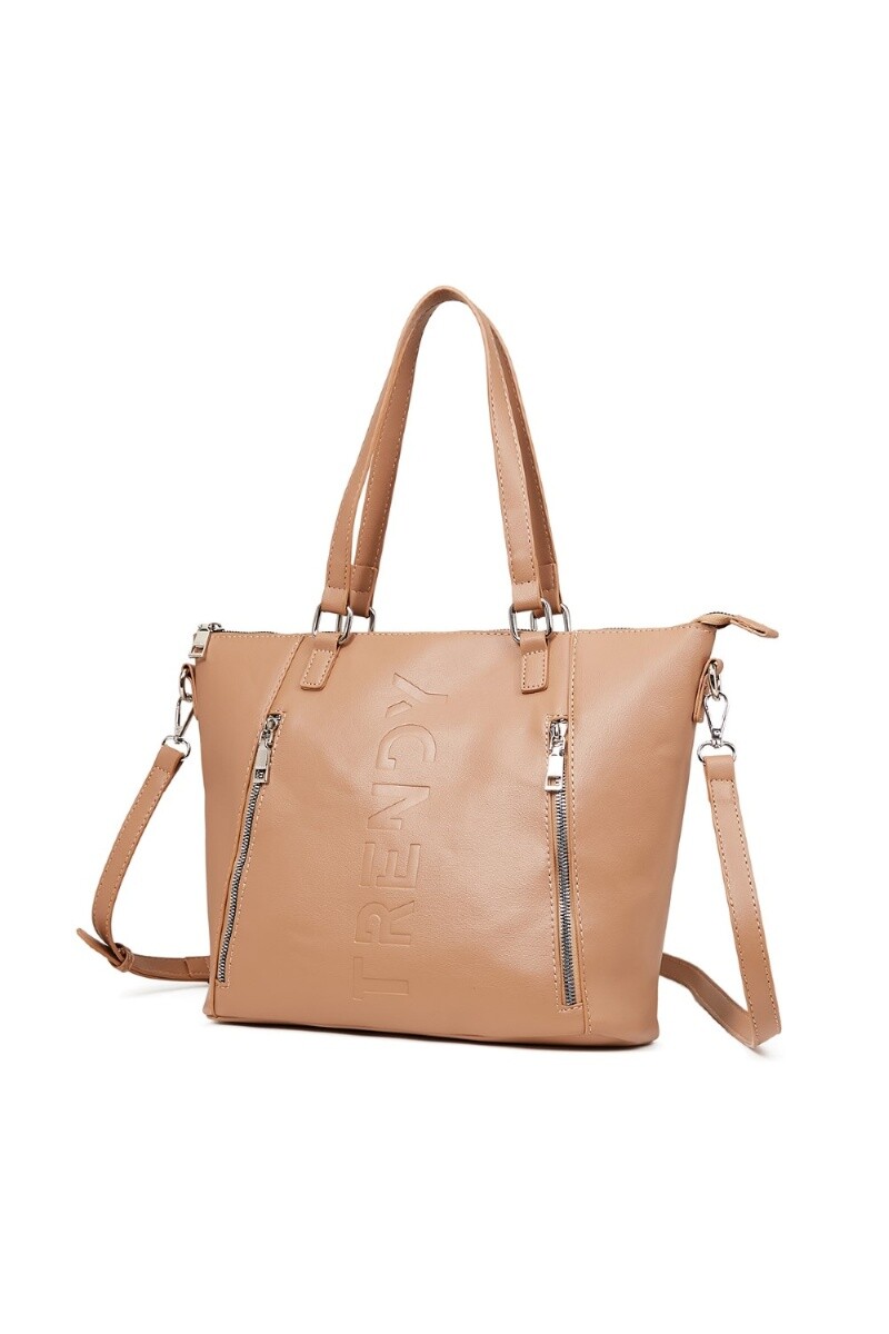 Bolso Shopper - Beige 