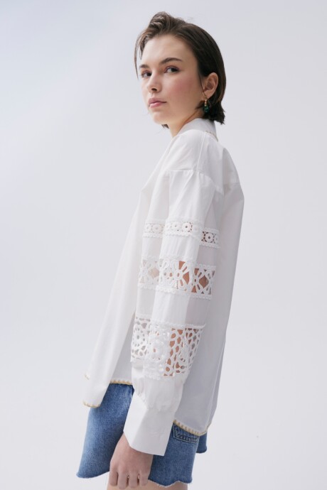 Camisa Magnolia Blanco