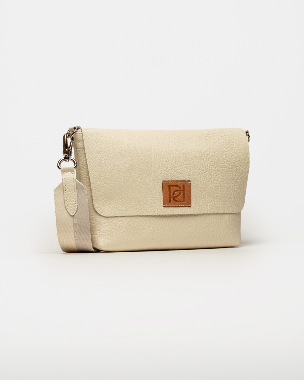 Bandolera Nina en cuero graneado Cotton