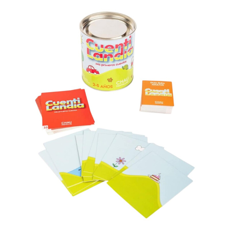 Juego De Cartas Cuentilandia - Chau Pantallas Juego De Cartas Cuentilandia - Chau Pantallas
