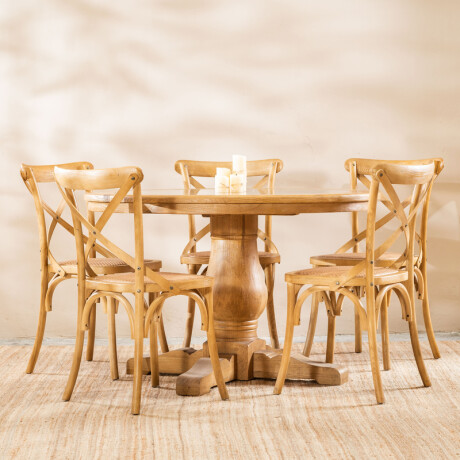 Juego De Comedor Lena + 5 Amelie Juego De Comedor Lena + 5 Amelie