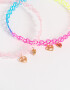 Collares Infantiles Choker Set De Chokers Kids Bff - Combinacion Multicolor