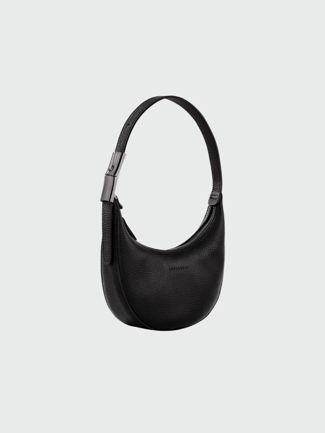Longchamp -Cartera Longchamp Hobo de cuero Negro