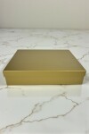 Caja Rigida 35,5 x 45 x 10 DORADO