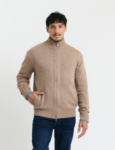 470751 CARDIGANS HARRY Camel