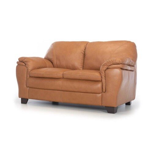 Sillón 100% Cuero - 2 Cuerpos - Monza Camel