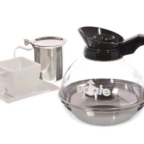 Jarra para café acrílico con base inox 1.7 Lts Jarra para café acrílico con base inox 1.7 Lts