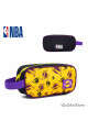 Cartuchera Los Angeles Lakers NBA Negro