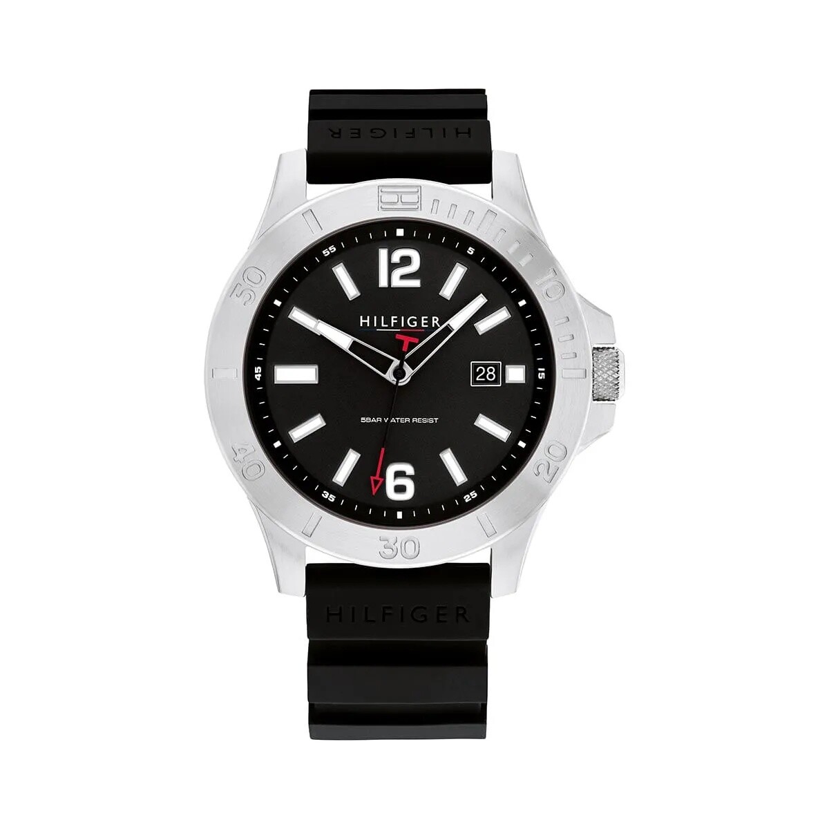 Reloj Tommy Hilfiger 1710539 Para Hombre De Silicona 