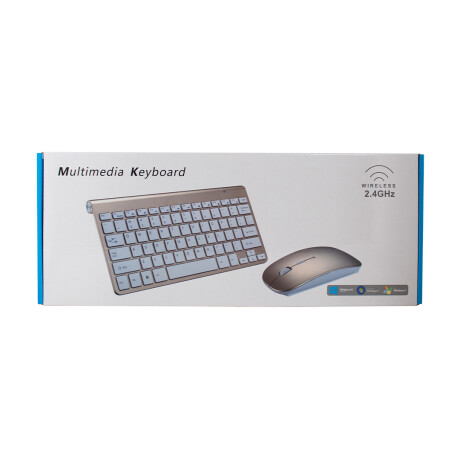Kit Teclado y Mouse Compacto Inalámbrico 001