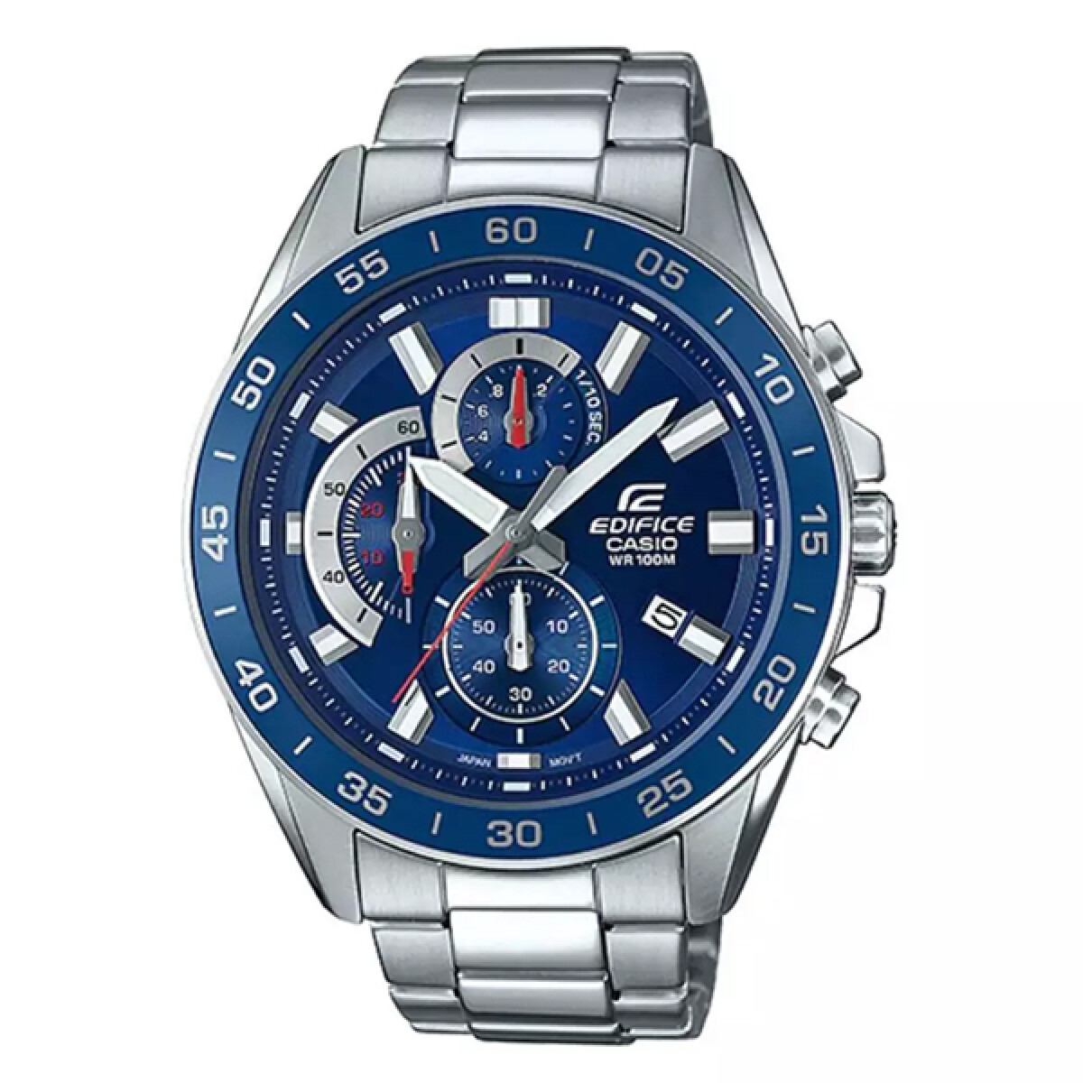 Reloj CASIO EDIFICE EFV550D-2AVUDF Acero Plateado Esfera 47mm 