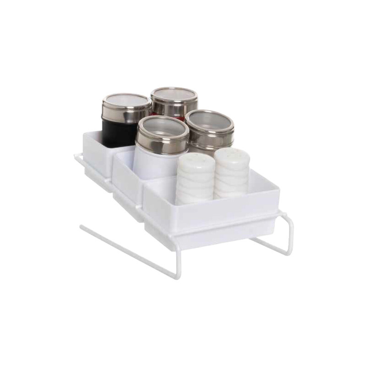 ORGANIZADOR DE CONDIMENTOS BLANCO 