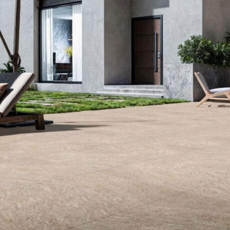 CERAMICA PISO RECTIFICADO 83X83 ANTIDESLIZANTE BEIGE MATE GAMAS DE BEIGE