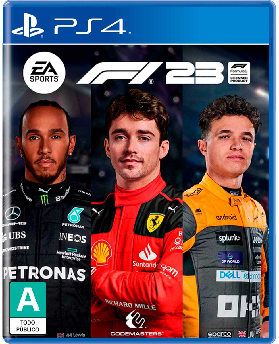 JUEGO F1 23 PS4 PLAY 4 
