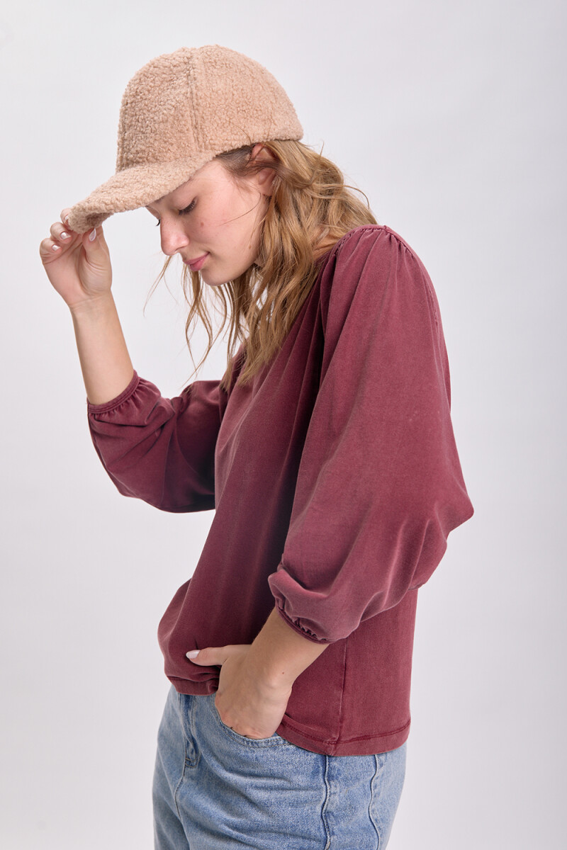 Remera Bordó