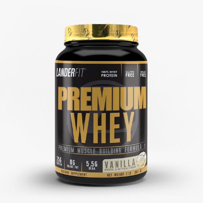 PREMIUM WHEY VAINILLA LANDERFIT FR. X 90 única