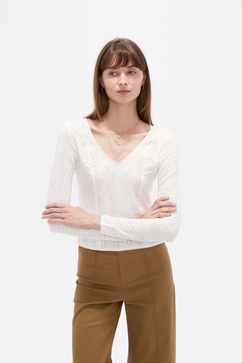 Remera Polenia Marfil / Off White