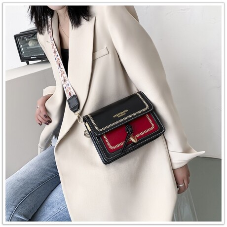Cartera De Dama Estilo Indie Negra