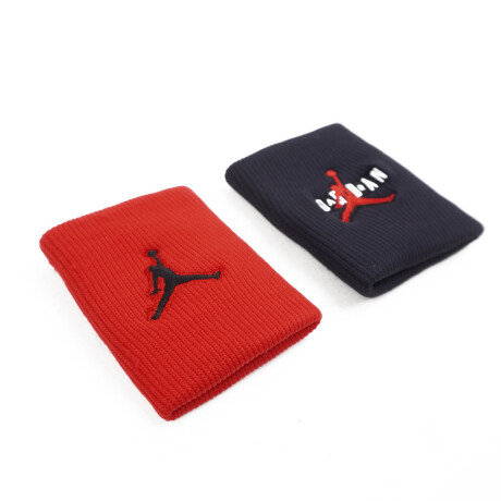 JORDAN JUMPMAN TERRY BANDS 2PK Red/Black